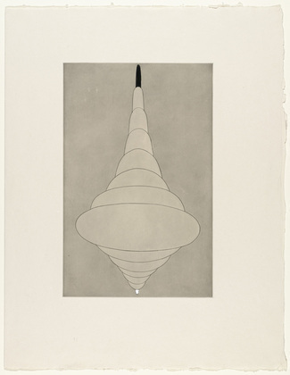 Louise Bourgeois. Untitled, plate 1 of 8, from the puritan. 1990