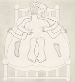 Louise Bourgeois. Untitled, plate 6 of 7, from the portfolio, Metamorfosis. 1999