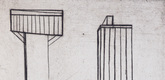 Louise Bourgeois. Plate 2 of 9, from the illustrated book, He Disappeared into Complete Silence, first edition (Example 16). 1947