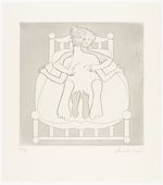 Louise Bourgeois. Untitled, plate 7 of 7, from the portfolio, Metamorfosis. 1999