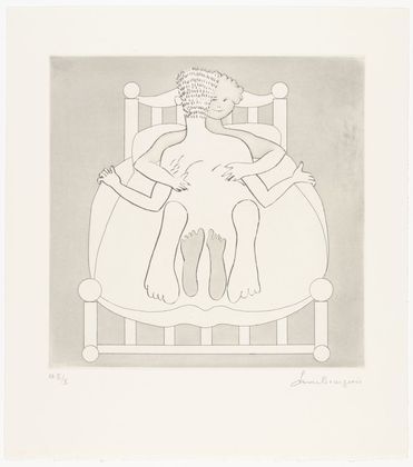 Louise Bourgeois. Untitled, plate 7 of 7, from the portfolio, Metamorfosis. 1999