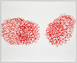 Louise Bourgeois. Untitled, no. 69 of 220, from the series, The Insomnia Drawings. 1995