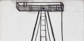 Louise Bourgeois. Plate 5 of 9, from the illustrated book, He Disappeared into Complete Silence, first edition (Example 16). 1947