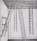 Louise Bourgeois. Plate 8 of 9, from the illustrated book, He Disappeared into Complete Silence, first edition (Example 16). 1947