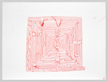 Louise Bourgeois. Untitled, no. 143 of 220, from the series, The Insomnia Drawings. 1995
