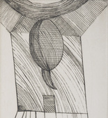 Louise Bourgeois. Untitled alternative plate, from the illustrated book, He Disappeared into Complete Silence, first edition (Example 16). 1984, after a 1947 impression