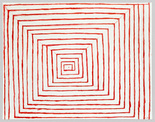Louise Bourgeois. Untitled, no. 144 of 220, from the series, The Insomnia Drawings. 1995