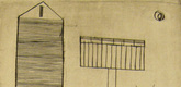 Louise Bourgeois. Plate 4 of 9, from the illustrated book, He Disappeared into Complete Silence, first edition (Example 17). 1947