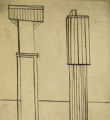 Louise Bourgeois. Plate 5 of 9, from the illustrated book, He Disappeared into Complete Silence, first edition (Example 17). 1947