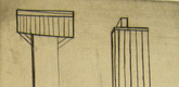 Louise Bourgeois. Plate 5 of 9, from the illustrated book, He Disappeared into Complete Silence, first edition (Example 17). 1947