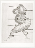 Louise Bourgeois. Sainte S&eacute;bastienne. 1992