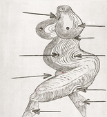Louise Bourgeois. Sainte S&eacute;bastienne. 1992