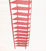 Louise Bourgeois. Untitled, plate 2 of 8, from the puritan. 1990