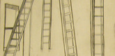 Louise Bourgeois. Plate 8 of 9, from the illustrated book, He Disappeared into Complete Silence, first edition (Example 17). 1947