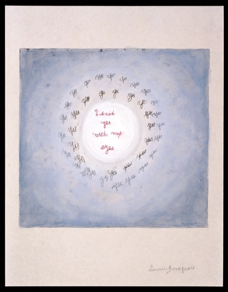 Louise Bourgeois. I Said Yes With My Eyes. 2004