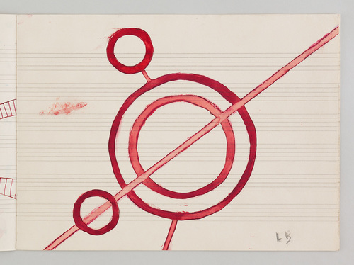 Louise Bourgeois. Untitled, no. 12, in Nothing to Remember (set 2), from the series of folio sets (1-6). 2004-2006