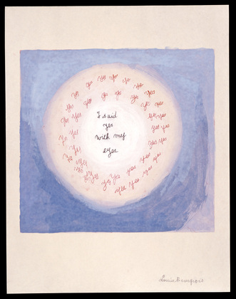 Louise Bourgeois. I Said Yes With My Eyes. 2004