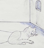 Louise Bourgeois. Champfleurette (Study for Champfleurette, the White Cat). 1994