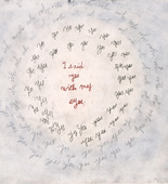 Louise Bourgeois. I Said Yes With My Eyes. 2004