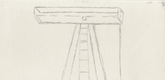 Louise Bourgeois. Plate 5 of 11, from the illustrated book, He Disappeared into Complete Silence, second edition. 1995