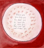 Louise Bourgeois. I Said Yes With My Eyes. 2004
