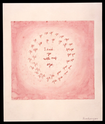 Louise Bourgeois. I Said Yes With My Eyes. 2004