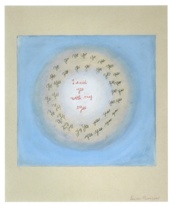 Louise Bourgeois. I Said Yes With My Eyes. 2004