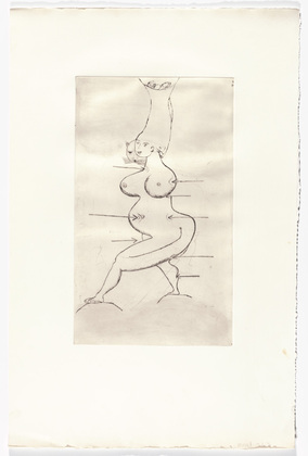 Louise Bourgeois. Sainte S&eacute;bastienne. 1991