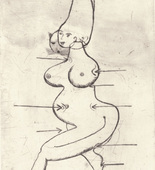 Louise Bourgeois. Sainte S&eacute;bastienne. 1993
