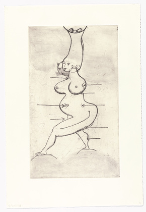 Louise Bourgeois. Sainte S&eacute;bastienne. 1993