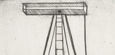 Louise Bourgeois. Plate 5 of 11, from the illustrated book, He Disappeared into Complete Silence, second edition. 1995