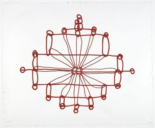 Louise Bourgeois. Crochet II, from the series, Crochet I-V. 1998