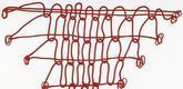 Louise Bourgeois. Crochet III, from the series, Crochet I-V. 1998