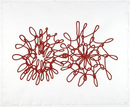 Louise Bourgeois. Crochet IV, from the series, Crochet I-V. 1998