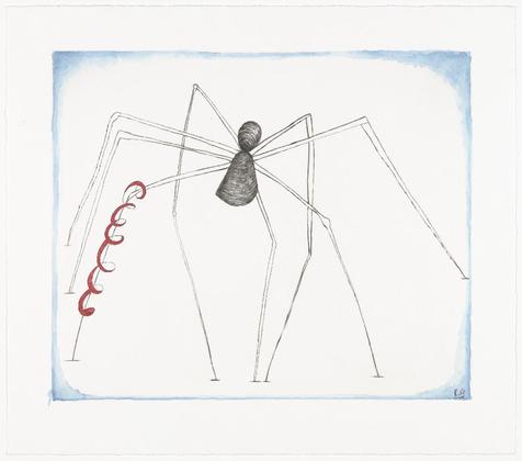 Louise Bourgeois. Untitled (Spider and Snake). 2003