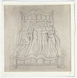 Louise Bourgeois. Untitled, plate 5 of 5, from the illustrated book, and plate 5 of 7, from the portfolio, Metamorfosis. 1997