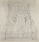 Louise Bourgeois. Untitled, plate 5 of 5, from the illustrated book, and plate 5 of 7, from the portfolio, Metamorfosis. 1997