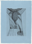 Louise Bourgeois. Untitled, plate 10 of 11, from the illustrated book, He Disappeared into Complete Silence, second edition. 1995-2003