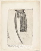 Louise Bourgeois. Hanging Weeds. 1949