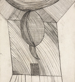 Louise Bourgeois. Untitled alternative plate, from the illustrated book, He Disappeared into Complete Silence. 1946-1947