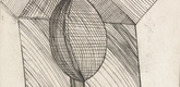 Louise Bourgeois. Untitled alternative plate, from the illustrated book, He Disappeared into Complete Silence. 1946-1947