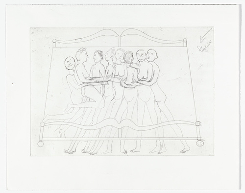 Louise Bourgeois. Eight in Bed. 1998