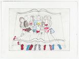 Louise Bourgeois. Eight in Bed. 1998
