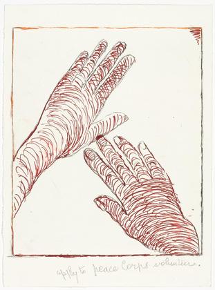 Louise Bourgeois. Hands. 2002