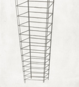 Louise Bourgeois. Untitled, plate 2 of 8, from the puritan. 1990