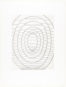 Louise Bourgeois. Untitled, plate 5 of 8, from the puritan. 1990