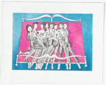 Louise Bourgeois. Eight in Bed. 1998