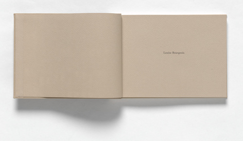 Louise Bourgeois. Album. 1994