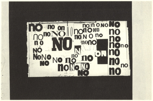 Louise Bourgeois. No (3). 1973