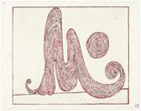 Louise Bourgeois. M Is for Mother, plate 4 of 7, from the portfolio, La R&eacute;paration. 2002